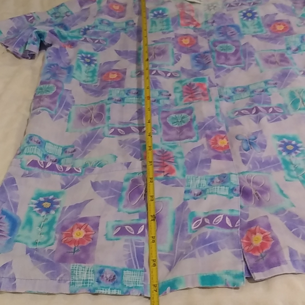 Scrub Top - (2/$10) Small Button Down - Picture 8 of 10